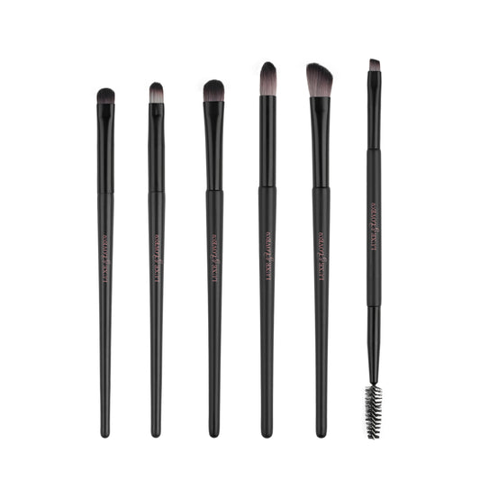 6 pcs LOVE Eye Brush Set